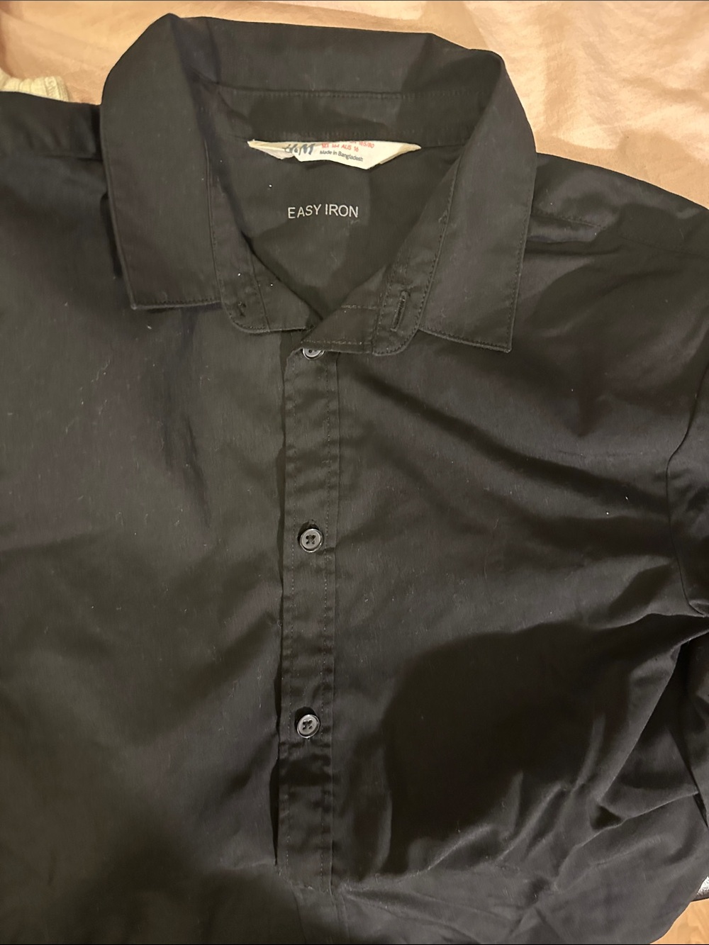 H&M boys 13-14 164cm easy iron dress shirt
